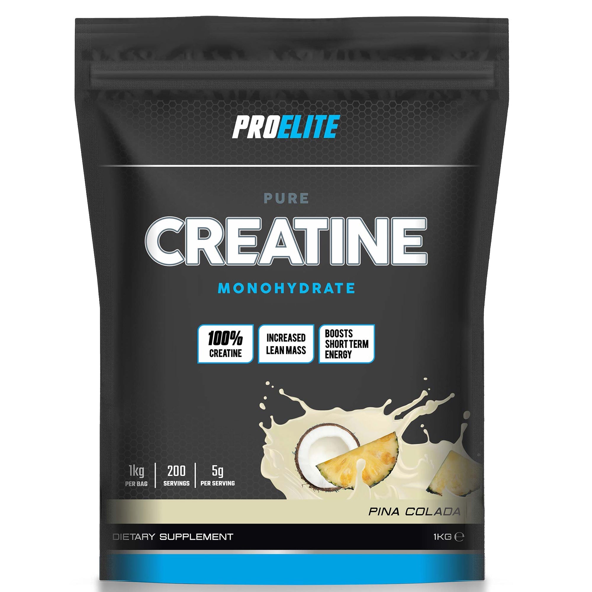 Pure Creatine Monohydrate Powder 1kg | Pro-Elite
