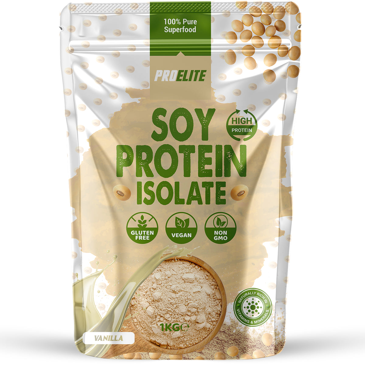 Soy Protein 1kg | Pro-Elite