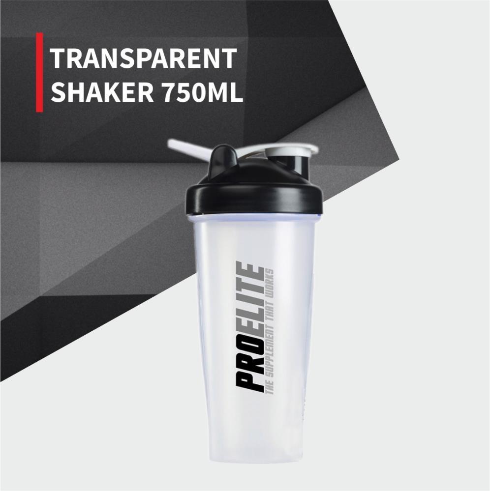 Transparent Shaker With Hook 700ml | Pro-Elite