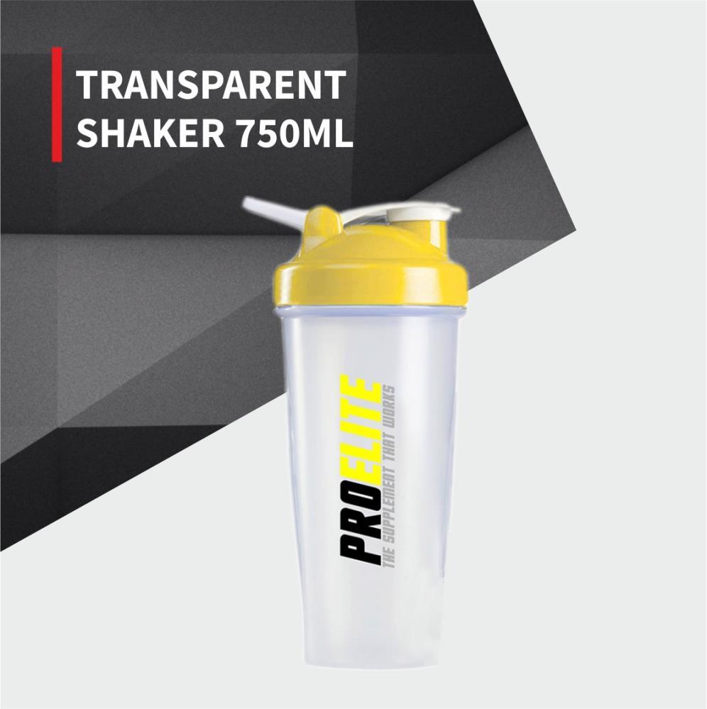 Transparent Shaker With Hook 700ml | Pro-Elite
