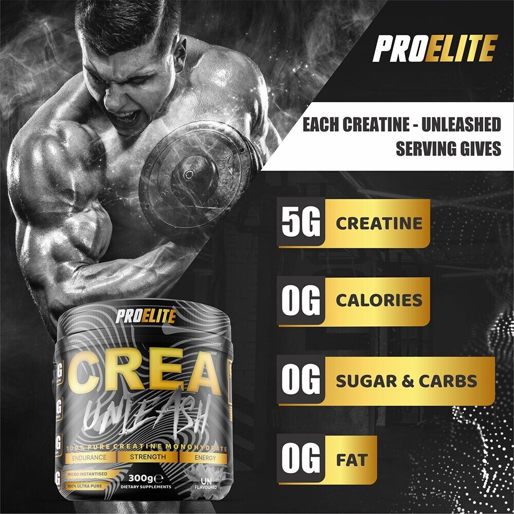 Creatine Monohydrate 300g - Unflavoured | Pro-Elite