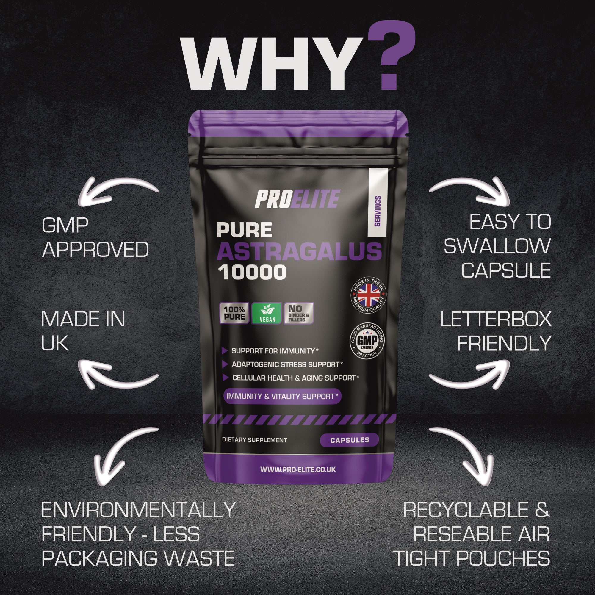 Astragalus Capsules | Pro-Elite