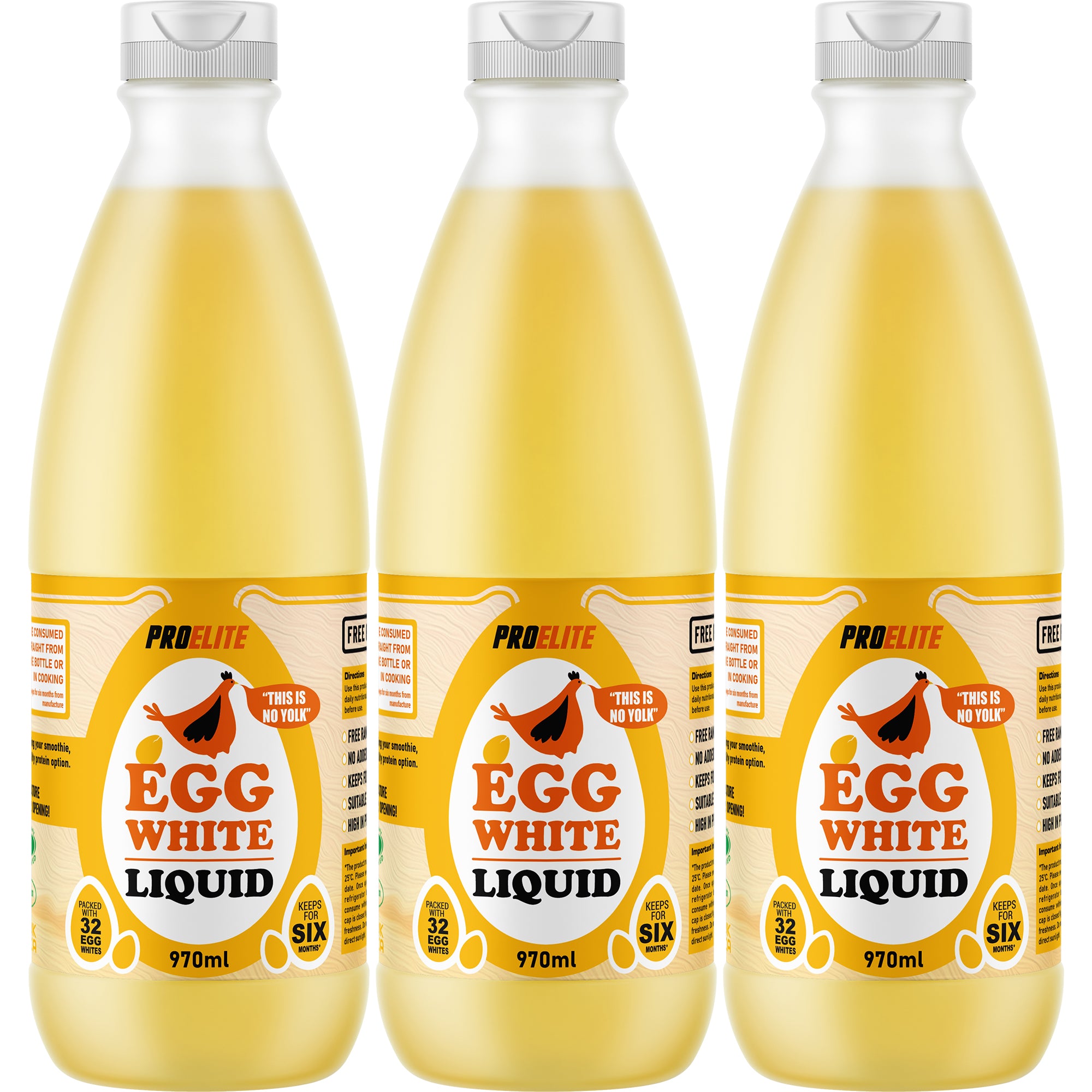 Liquid Egg White 970ml / 1kg | Pro-Elite