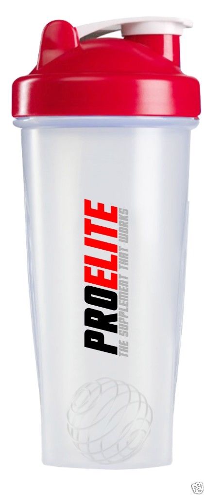 Transparent Shaker With Hook 700ml | Pro-Elite