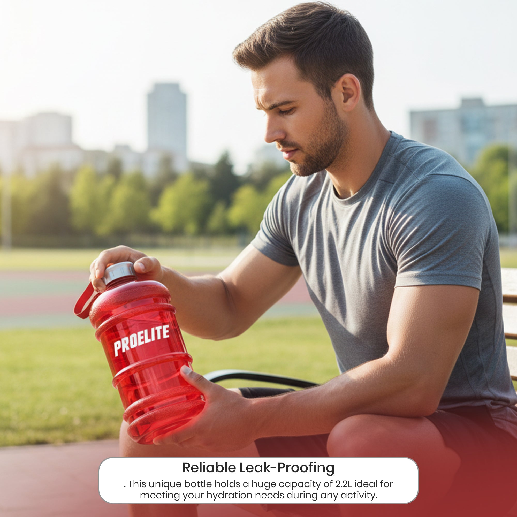 PROELITE Gallon Water Bottle 2.2L