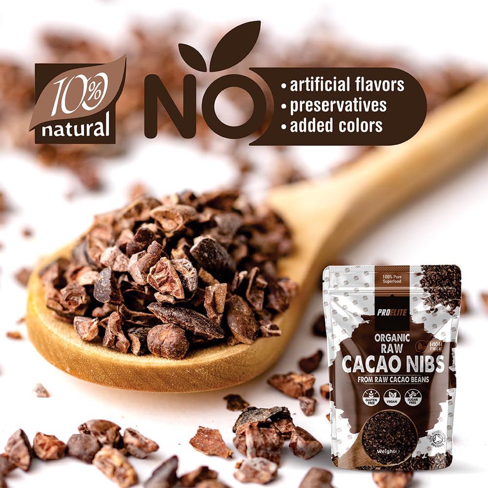 Organic Raw Cacao Nibs | Pro-Elite