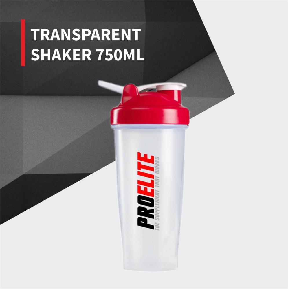 Transparent Shaker With Hook 700ml | Pro-Elite