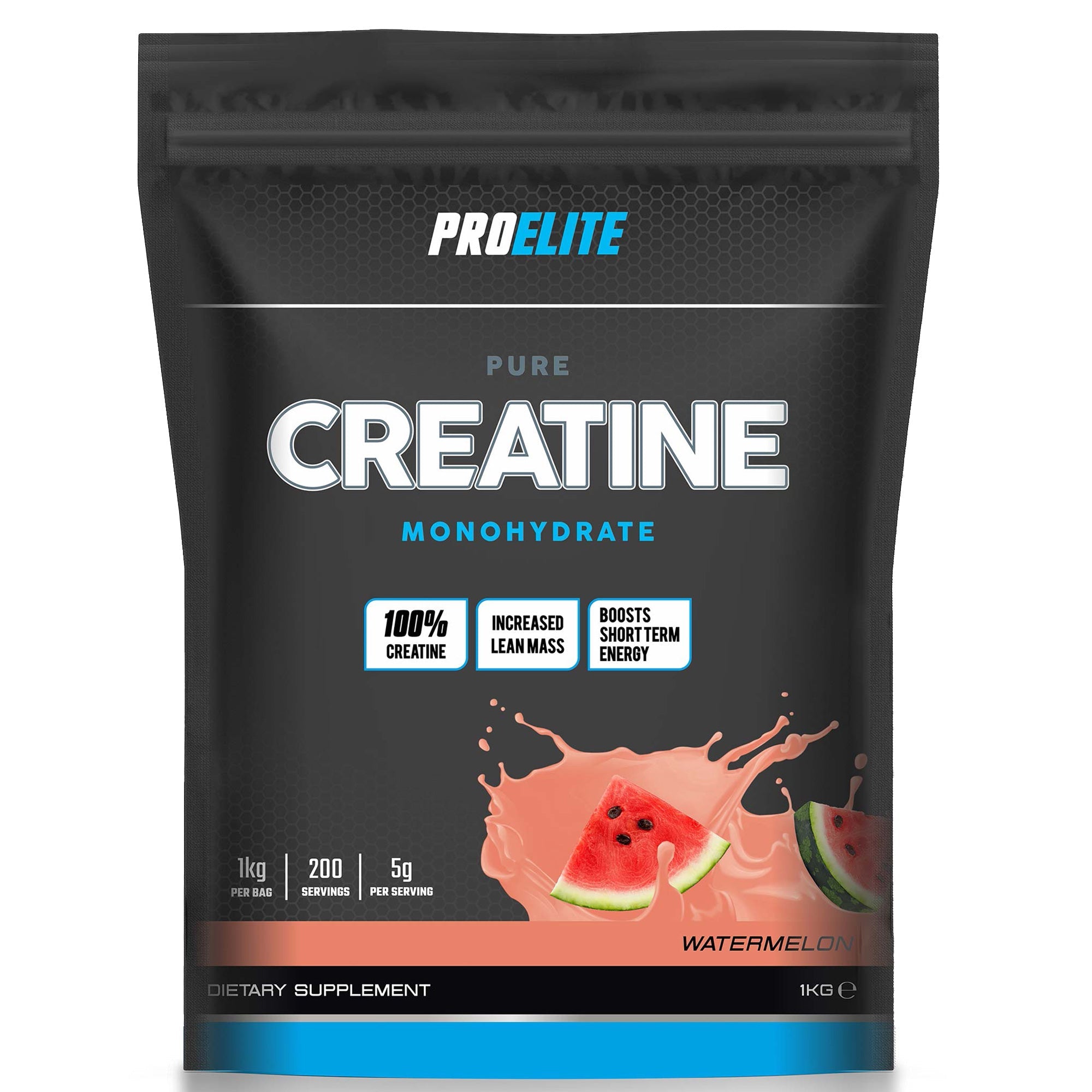 Pure Creatine Monohydrate Powder 1kg | Pro-Elite