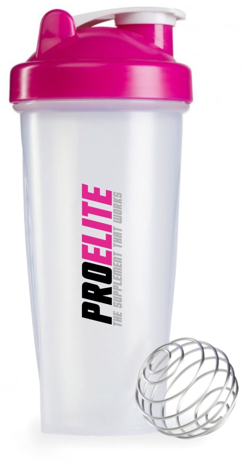Transparent Shaker With Hook 700ml | Pro-Elite