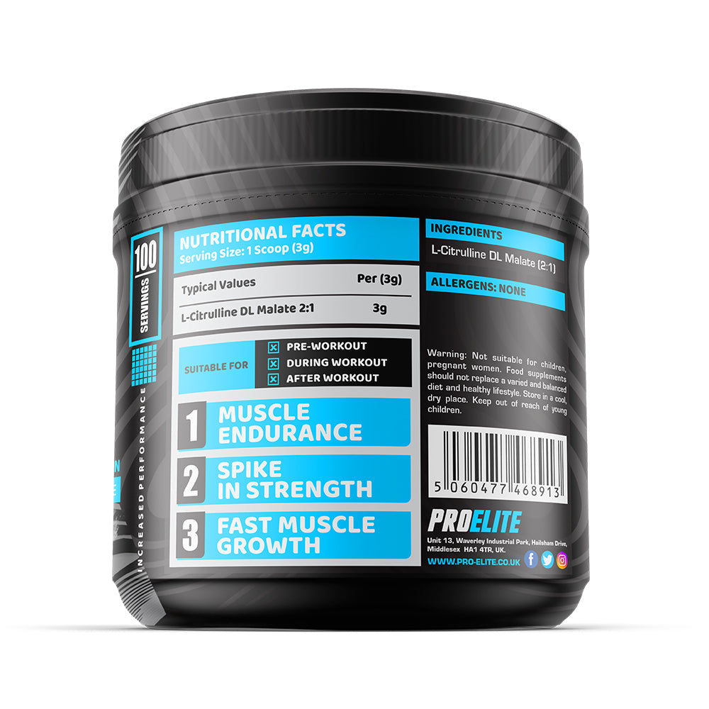 L-Citrulline Malate 300g | Pro-Elite