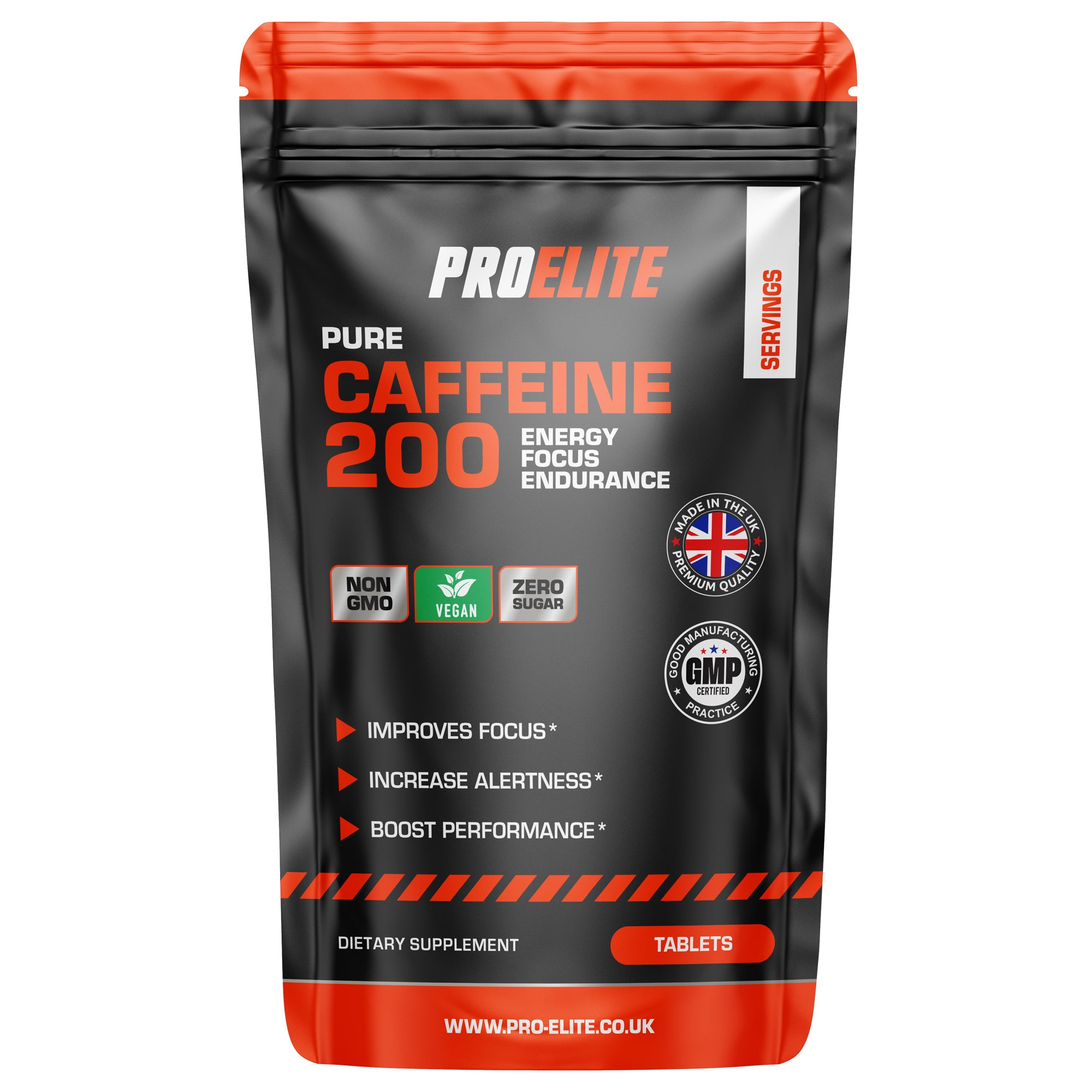 PROELITE Caffeine Vegan Tablets