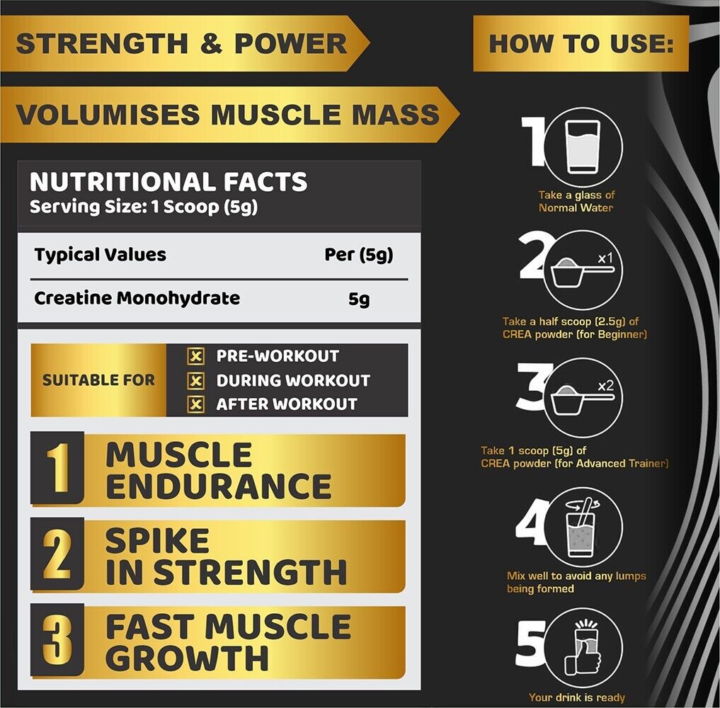 Creatine Monohydrate 300g - Unflavoured | Pro-Elite