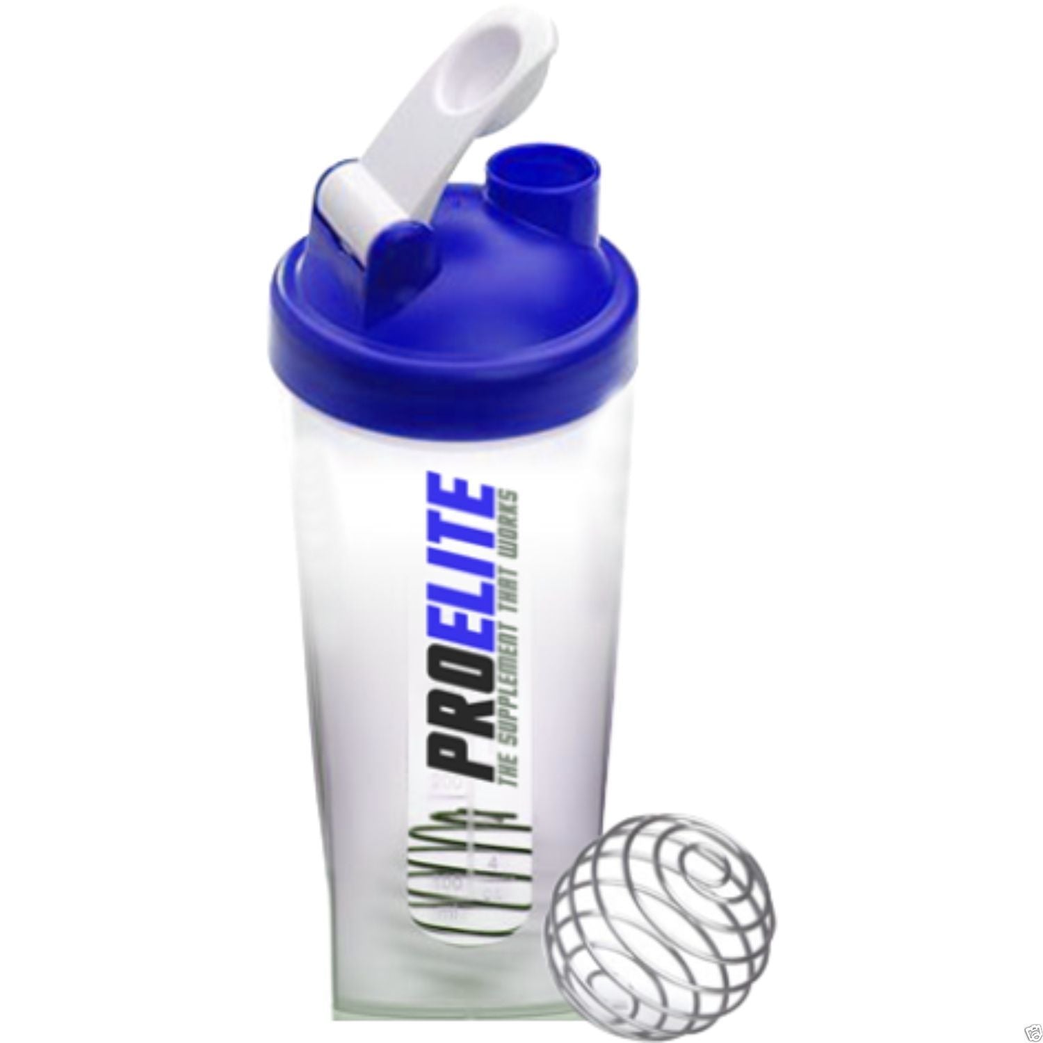 Transparent Shaker With Hook 700ml | Pro-Elite