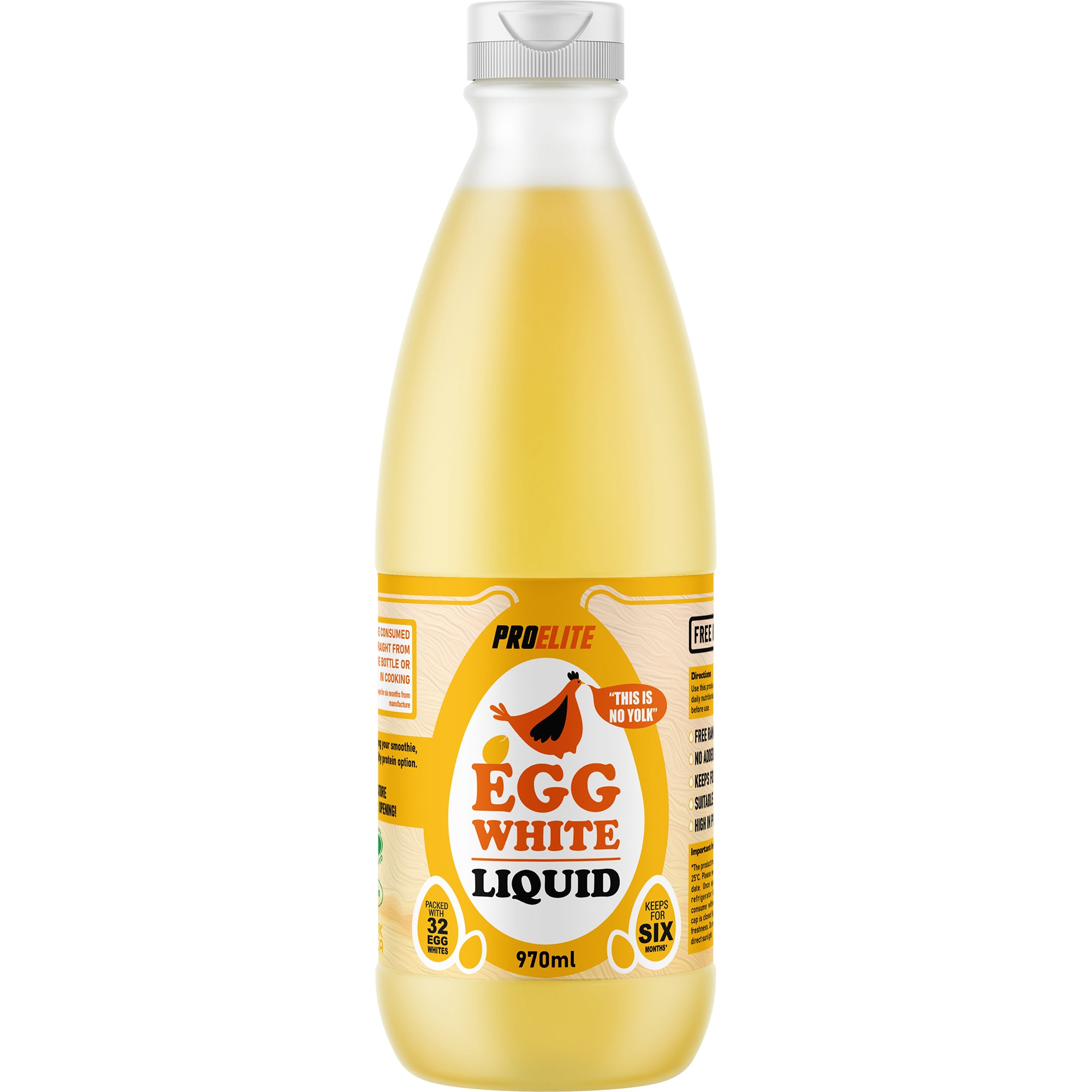 Liquid Egg White 970ml / 1kg | Pro-Elite