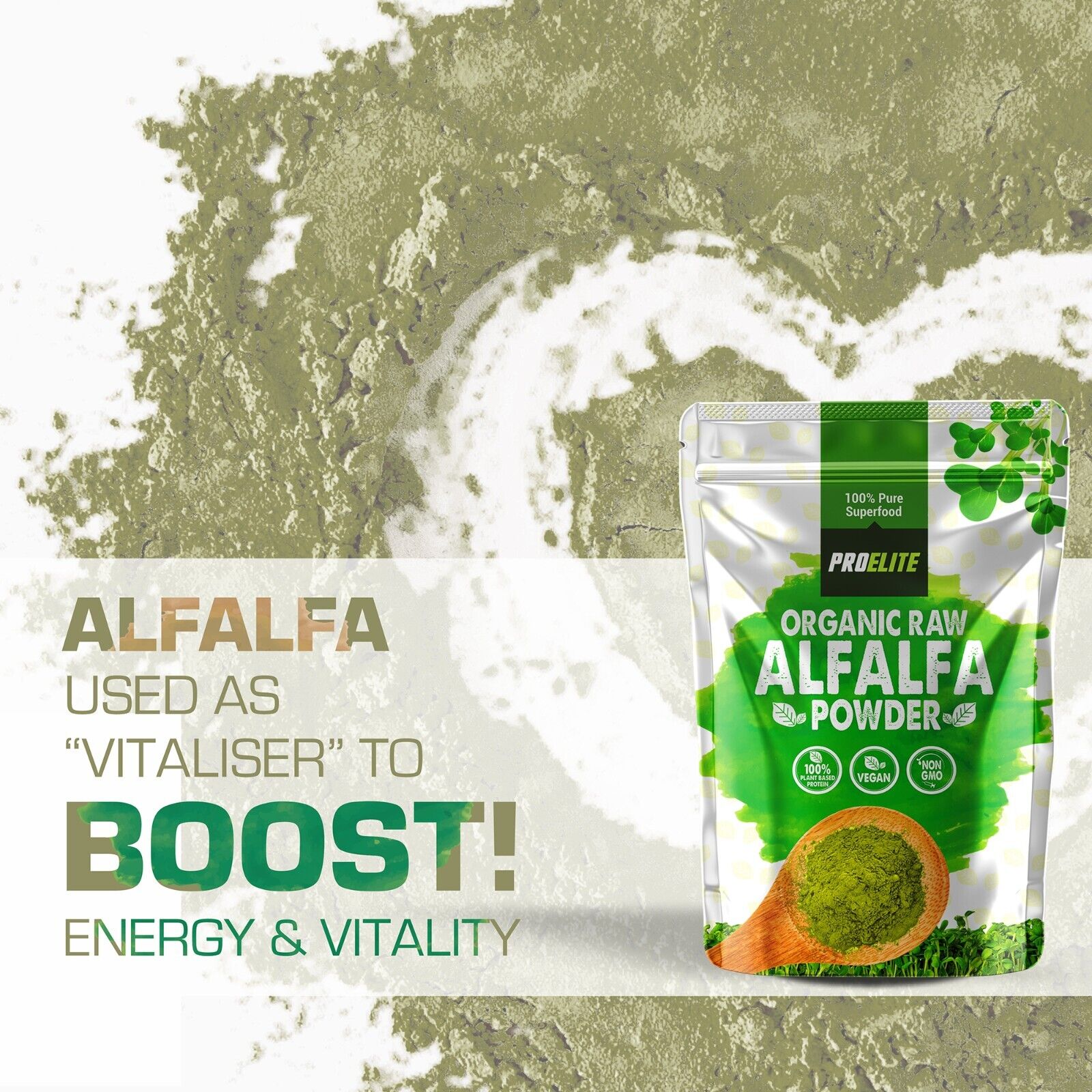 Alfalfa Powder | Pro-Elite