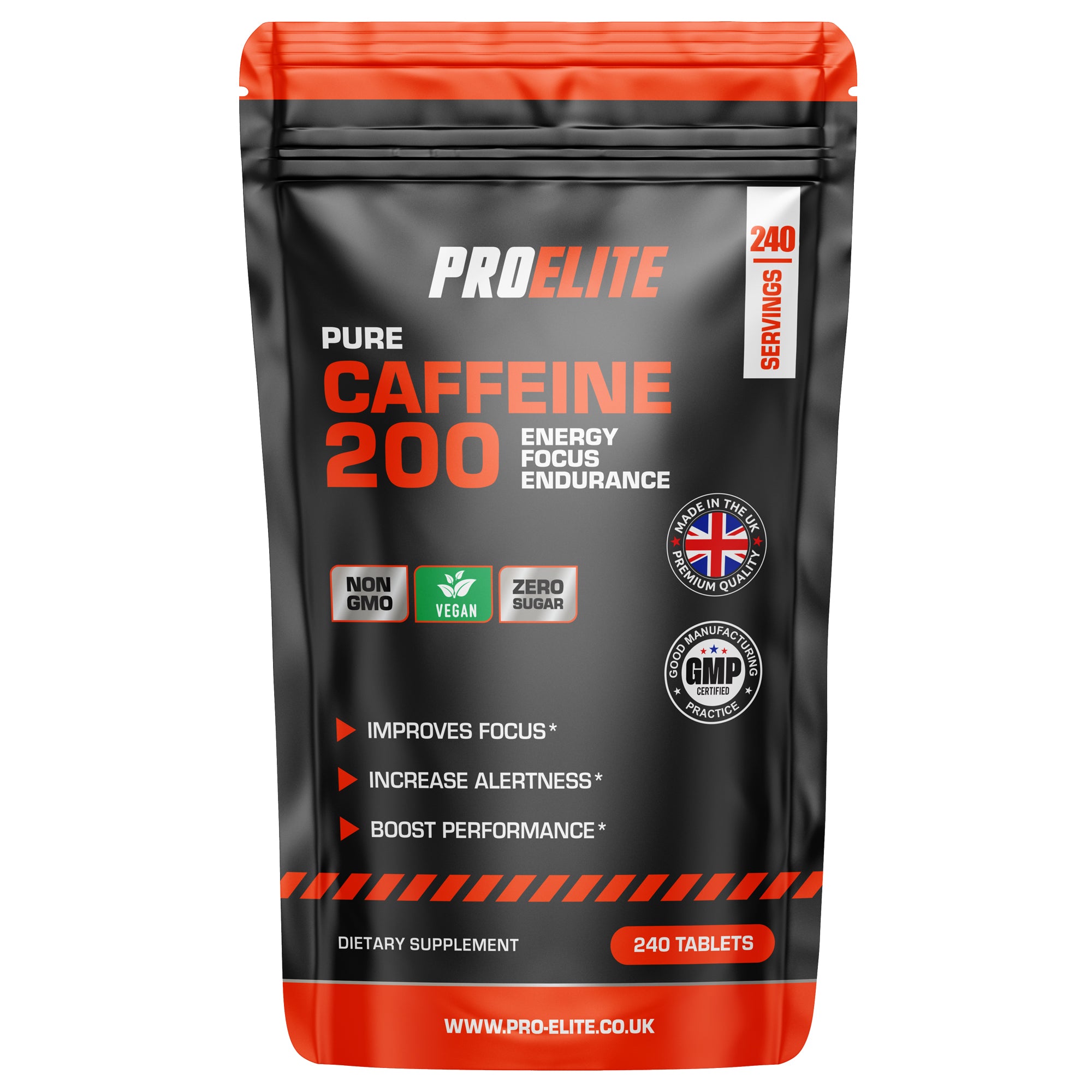 Caffeine Vegan Tablets | Pro-Elite