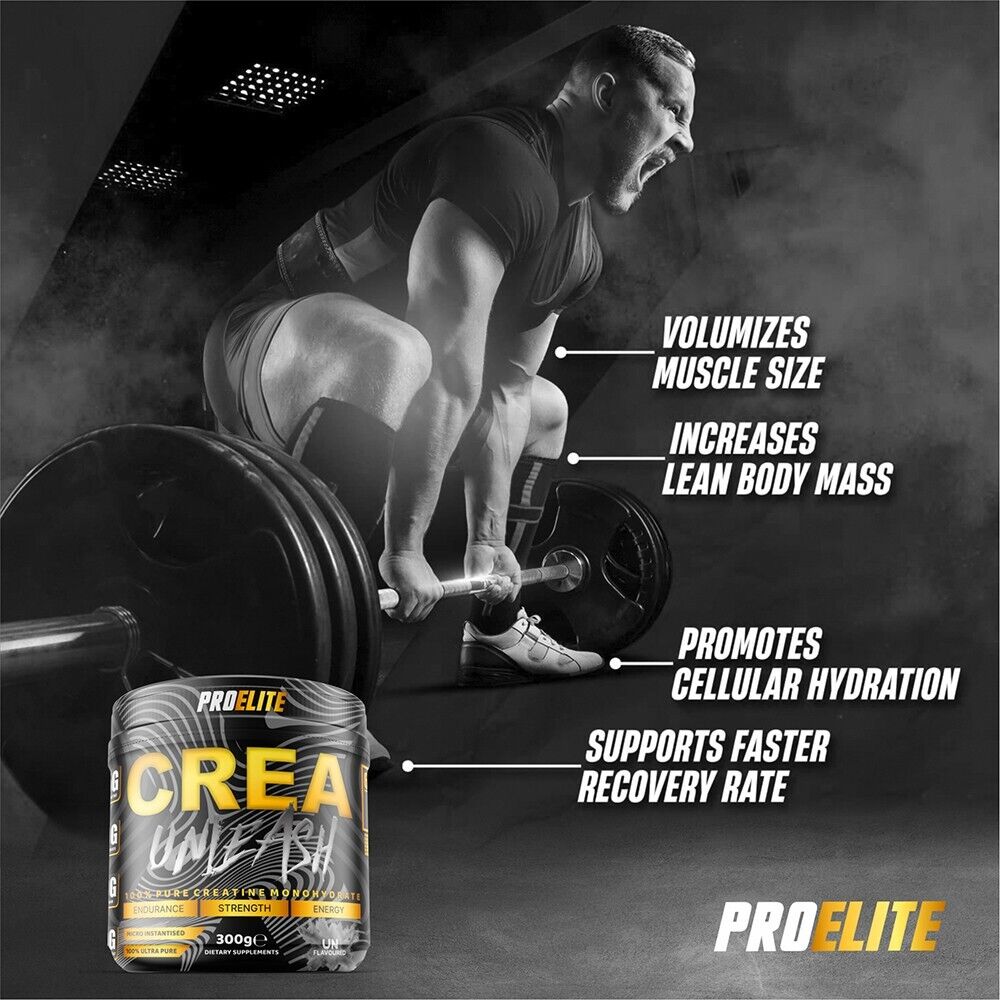Creatine Monohydrate 300g - Unflavoured | Pro-Elite