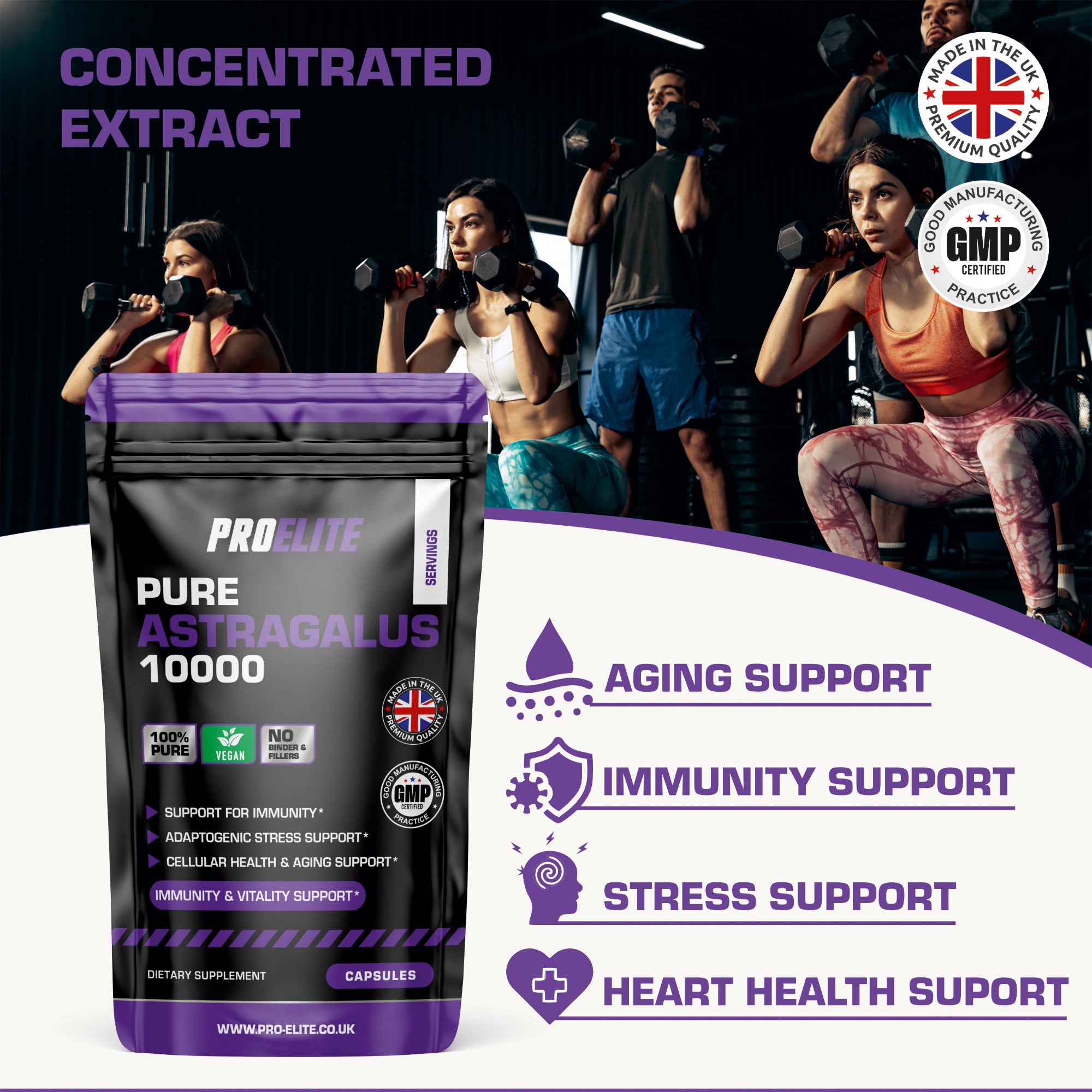 Astragalus Capsules | Pro-Elite