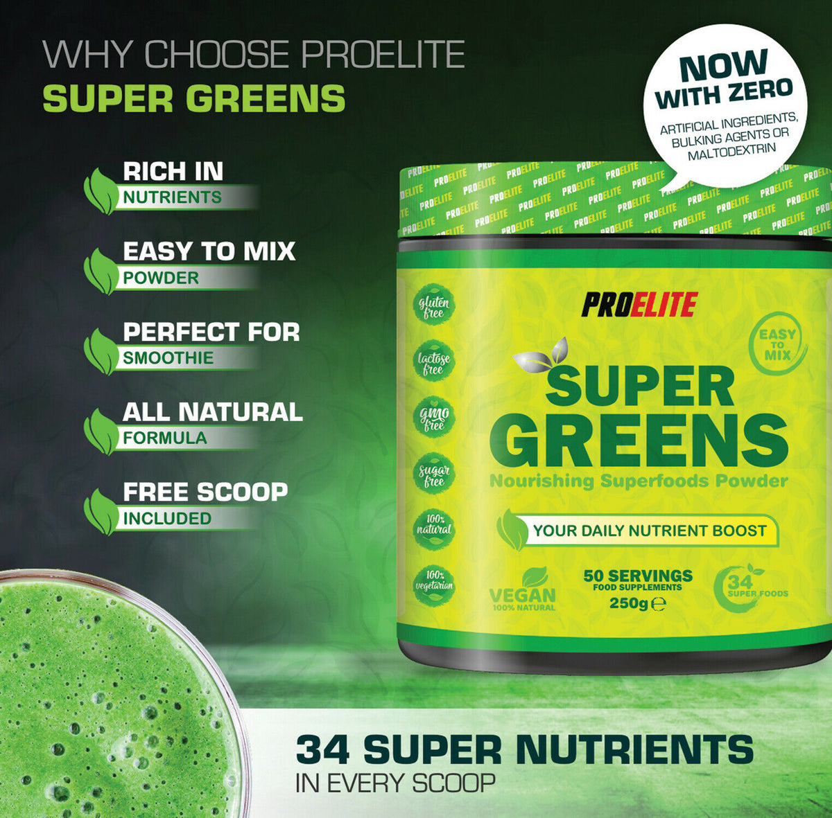 Super Greens Powder | Pro-Elite