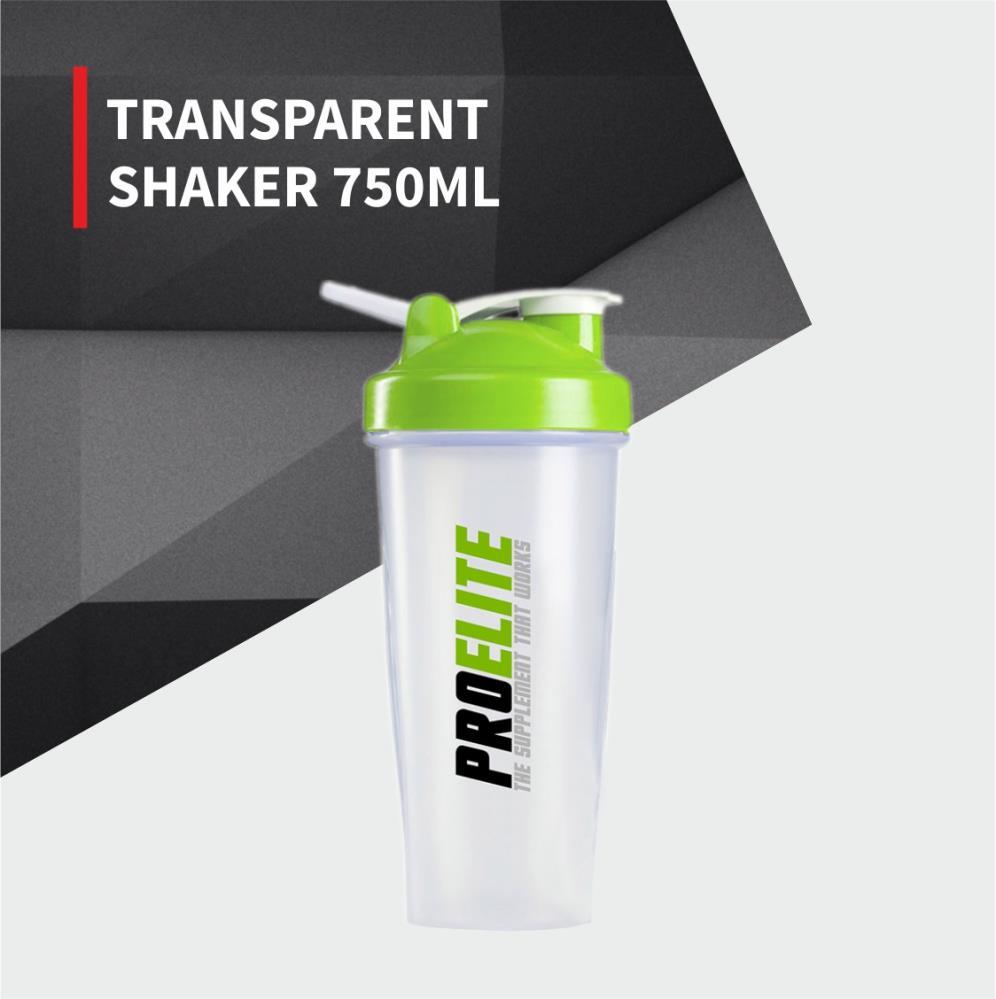 Transparent Shaker With Hook 700ml | Pro-Elite