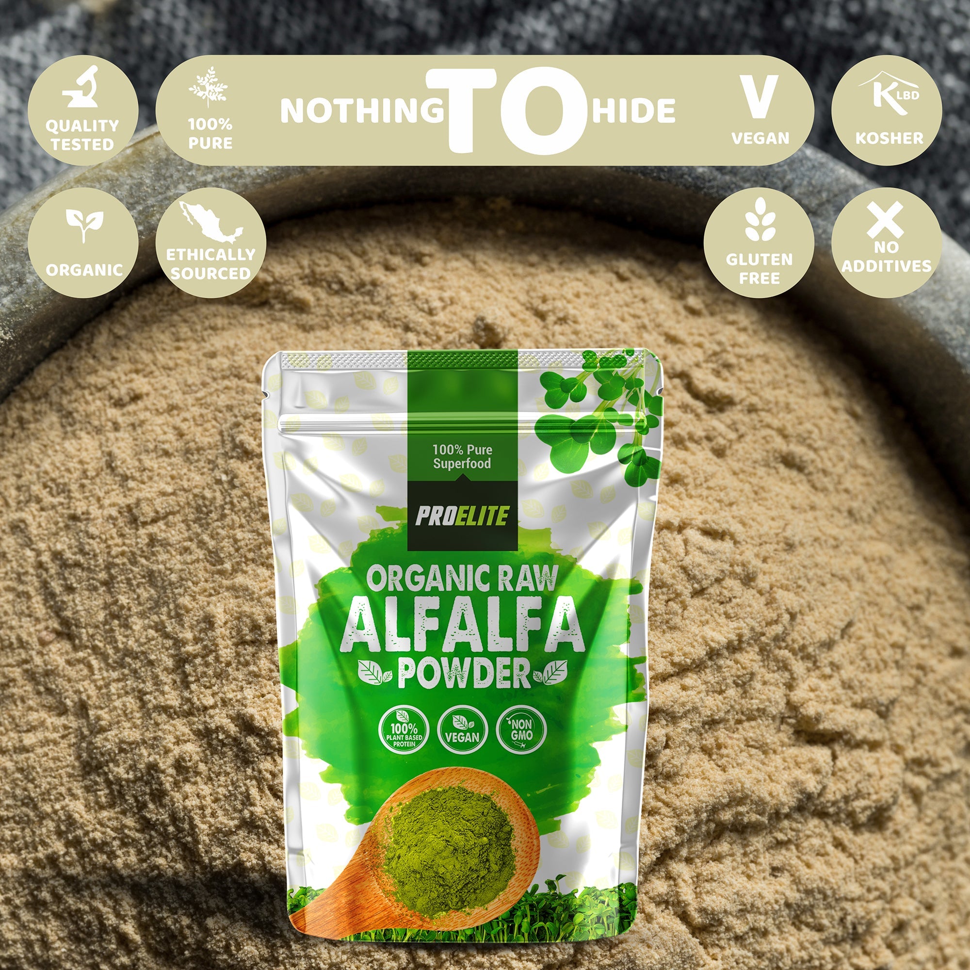 Alfalfa Powder | Pro-Elite