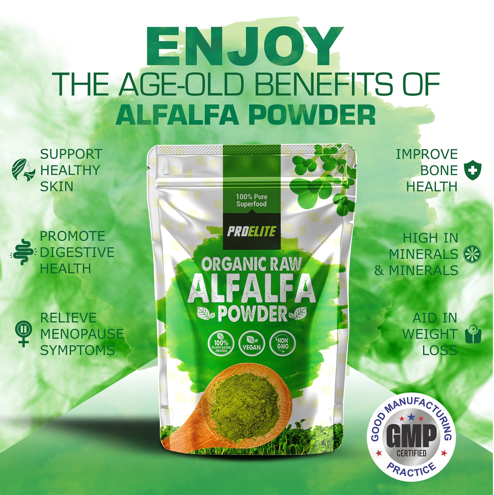 Alfalfa Powder | Pro-Elite