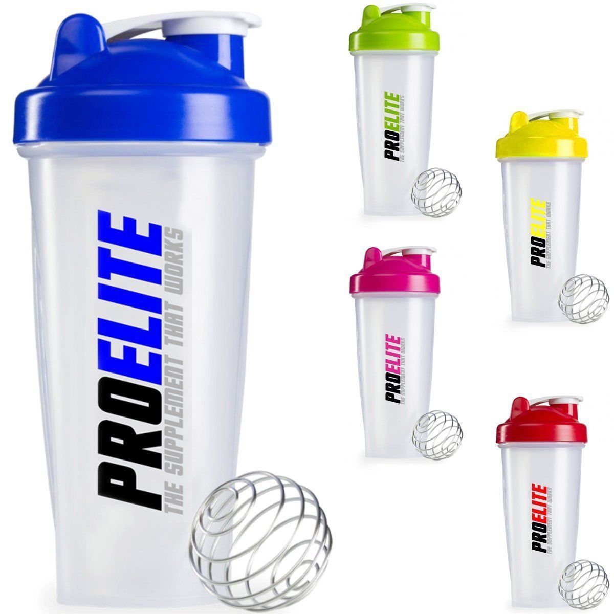 Transparent Shaker With Hook 700ml | Pro-Elite