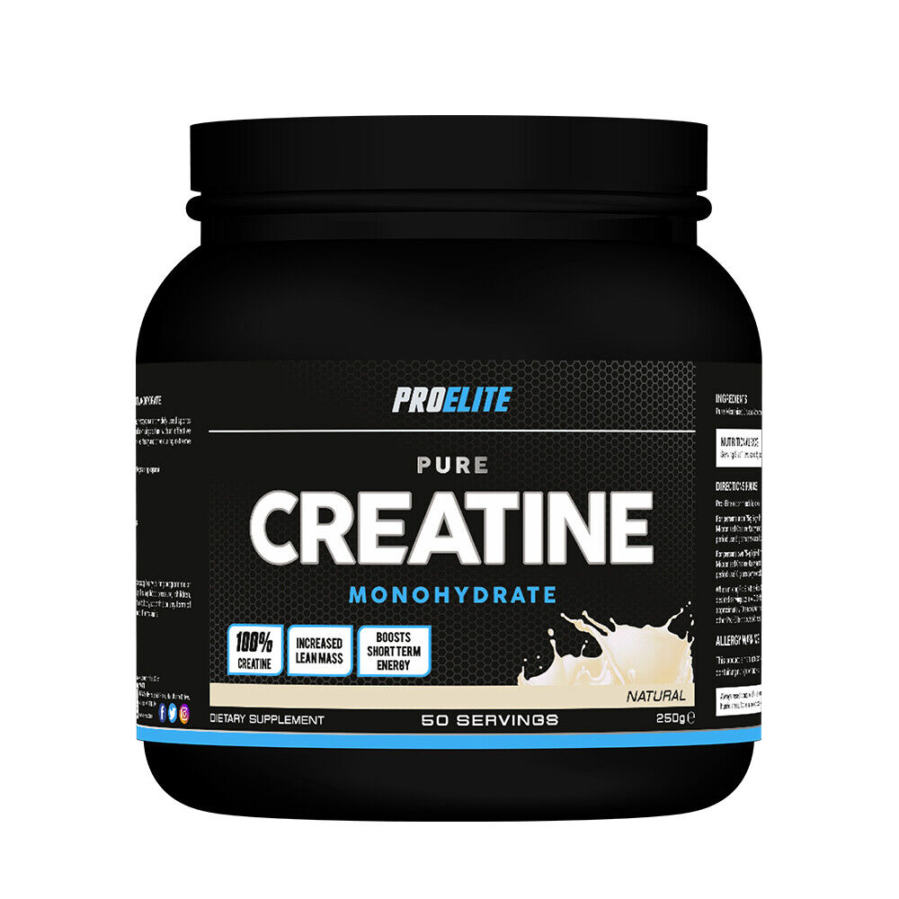 Pure Creatine Monohydrate 250g, 500g, 750g | Pro-Elite