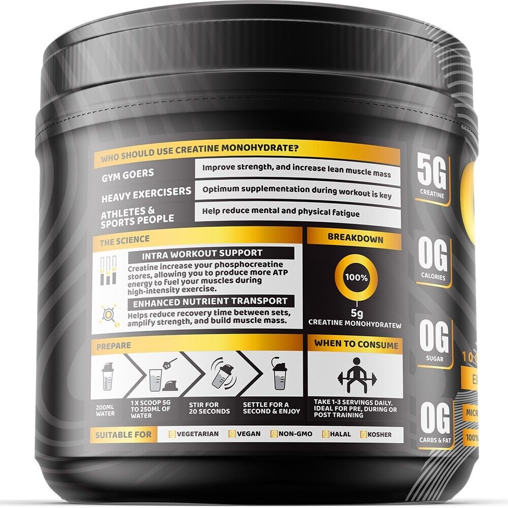 Creatine Monohydrate 300g - Unflavoured | Pro-Elite
