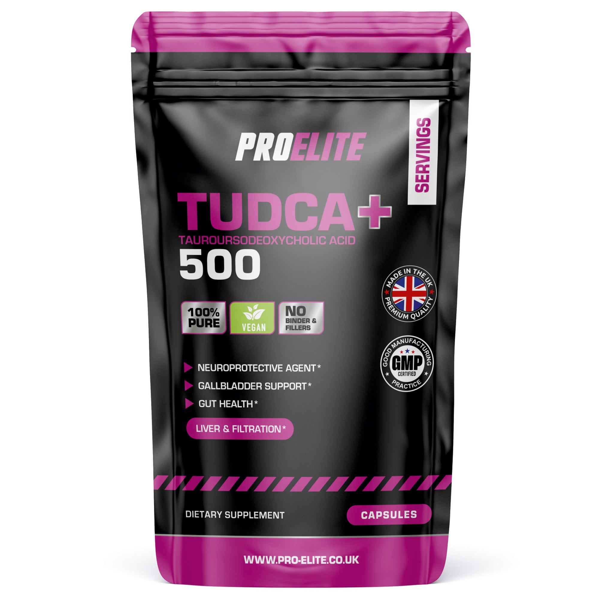TUDCA Vegan Capsules | Pro-Elite