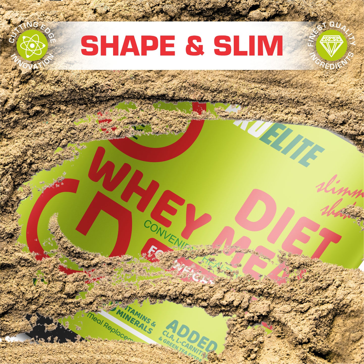 PROELITE Diet Whey Meal 4.4kg Bucket