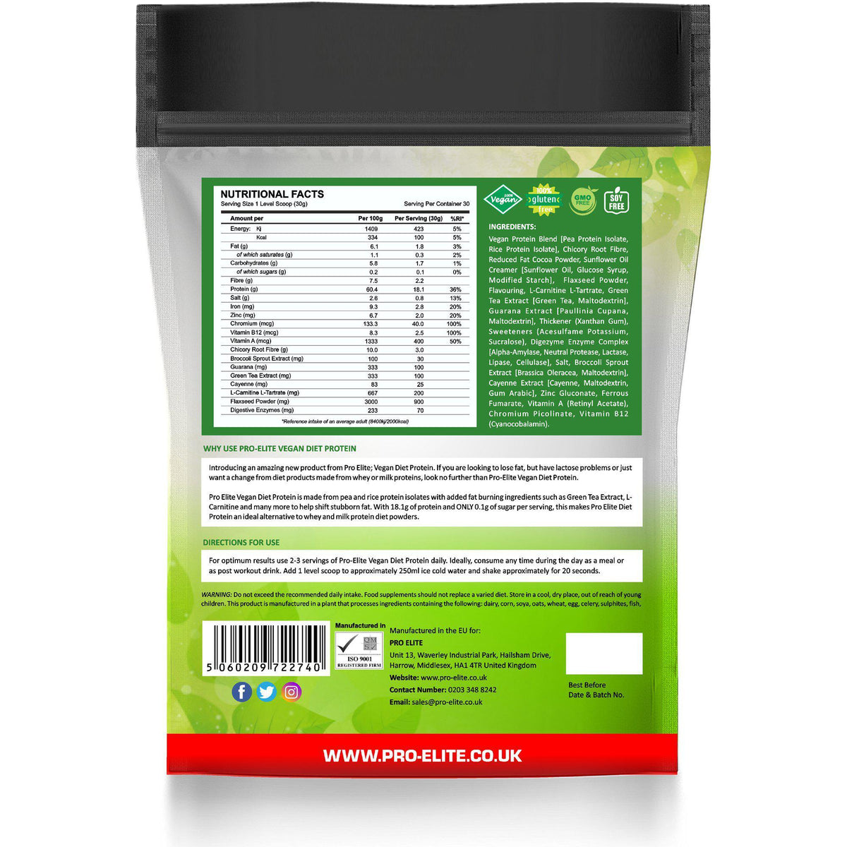 Vegan Diet Protein | Pro-Elite