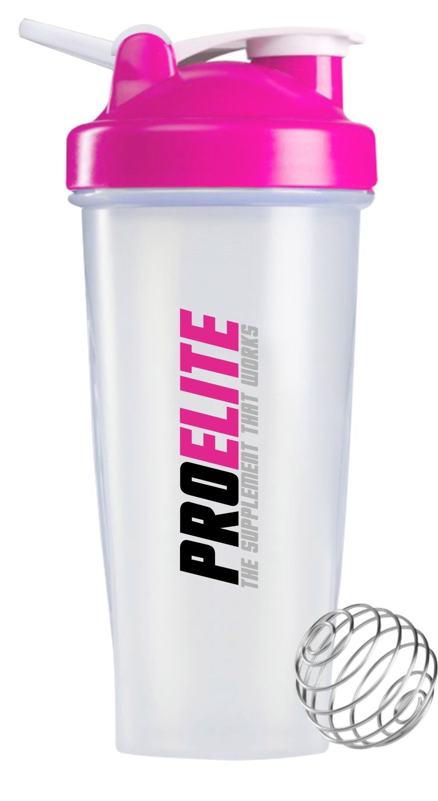 Transparent Shaker With Hook 700ml | Pro-Elite