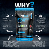 L-Citrulline Malate Capsules | Pro-Elite