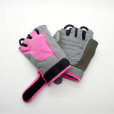 Weight Lifting Gloves - Pink/Grey | Pro-Elite