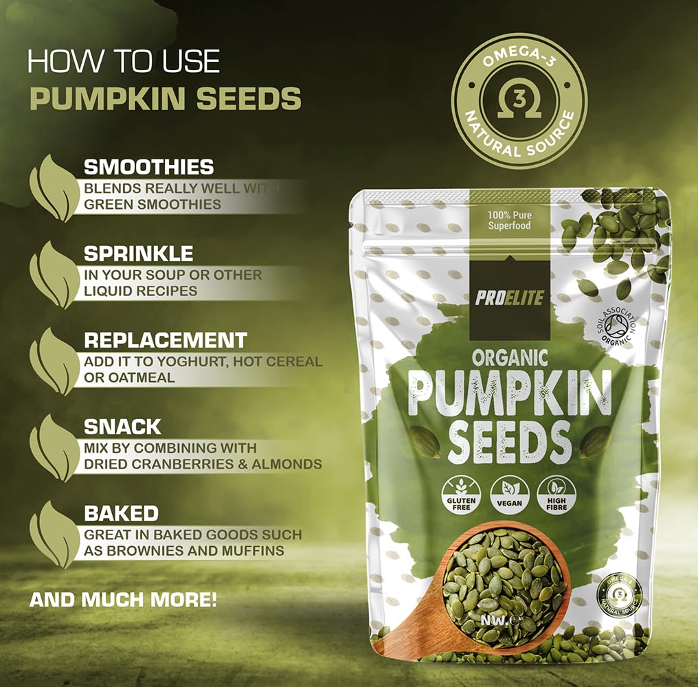 Organic Pumpkin Seeds | Pro-Elite
