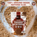 PROELITE Organic Ground Brown Linseed (Flaxseed)
