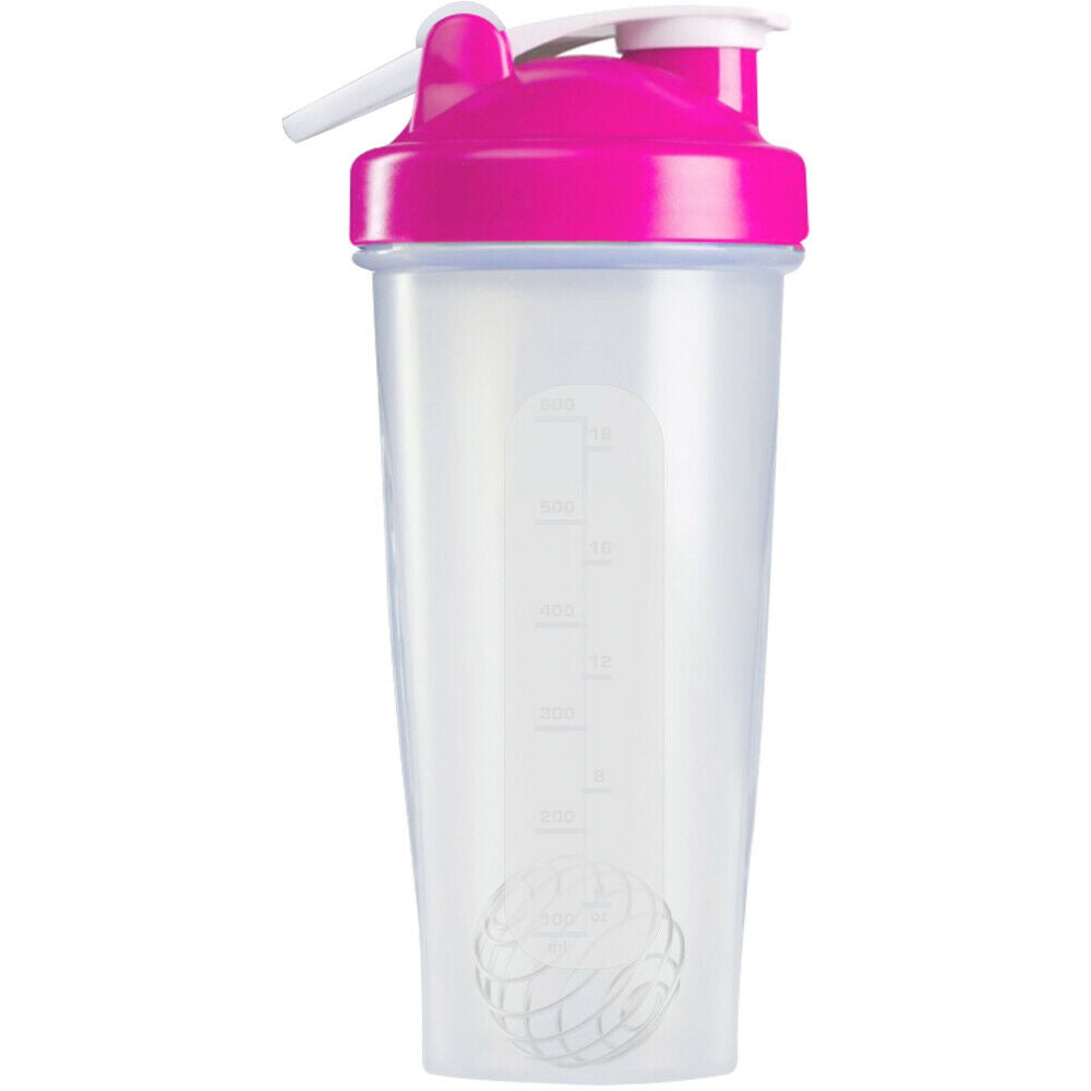 Transparent Shaker With Hook 700ml | Pro-Elite