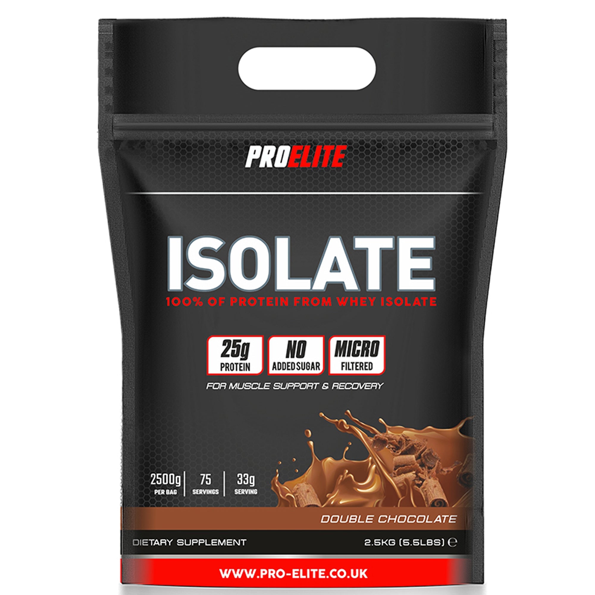 Whey Isolate Protein Powder 1kg, 2.5kg & 5kg | Pro-Elite