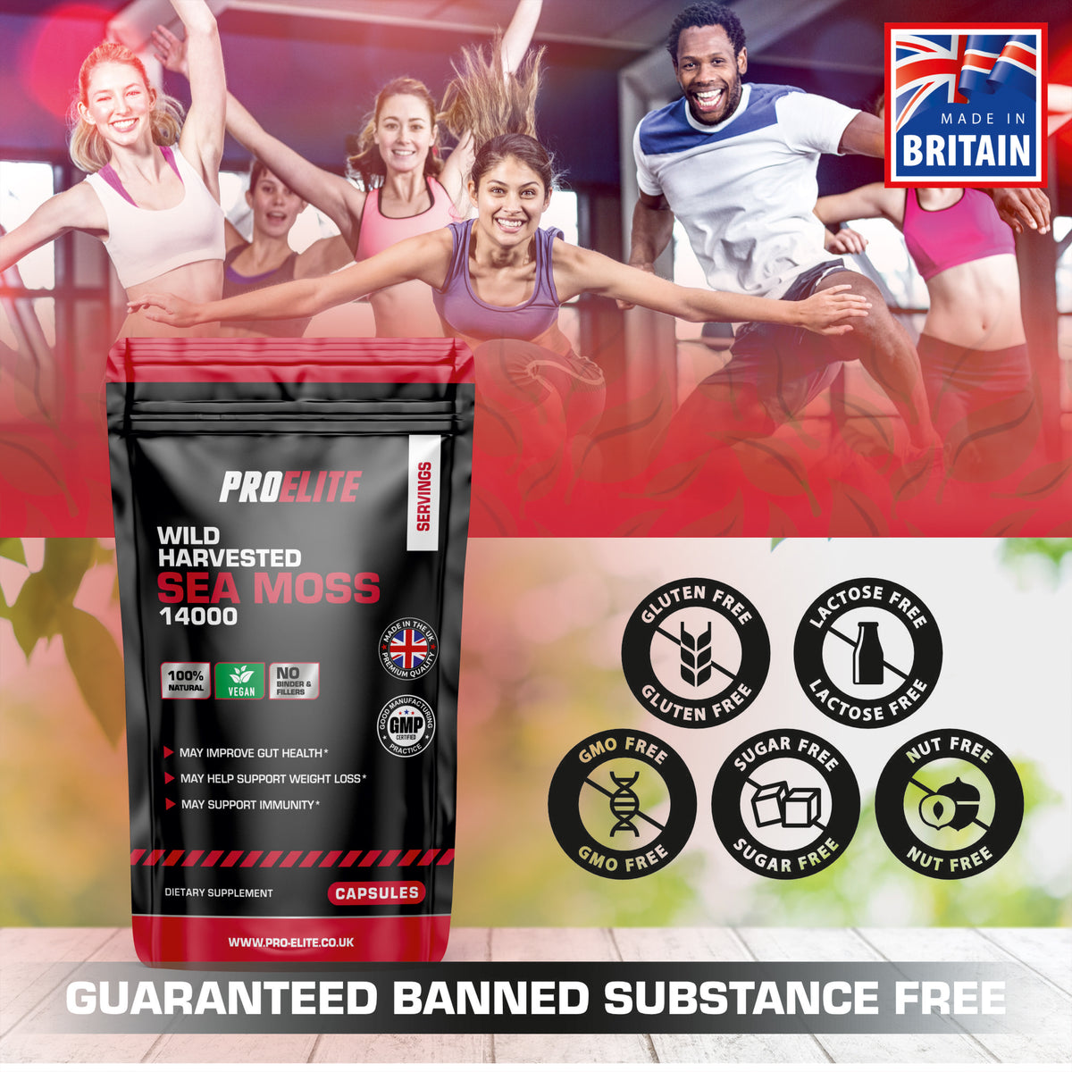 Sea Moss Vegan Capsules | Pro-Elite