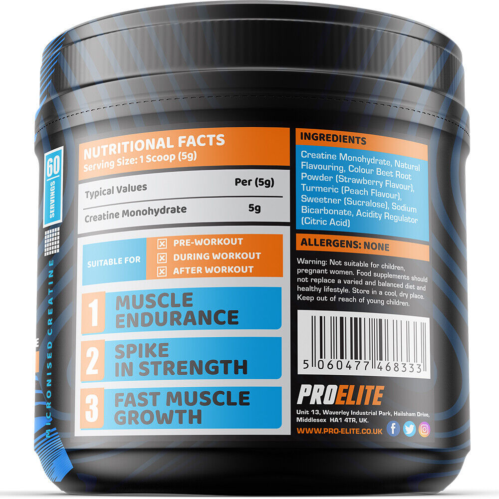Creatine Monohydrate 300g | Pro-Elite
