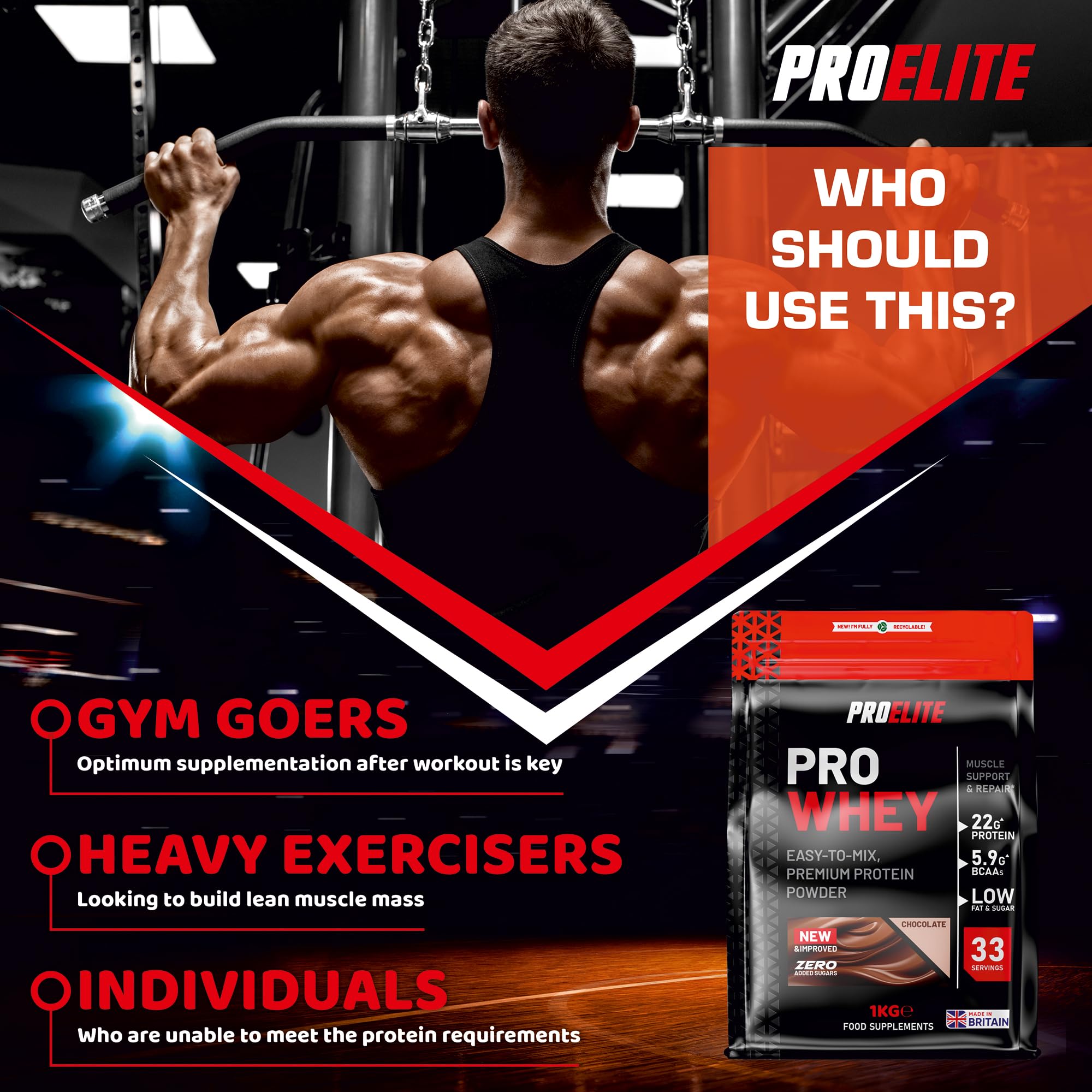 Pro Whey 1kg | Pro-Elite