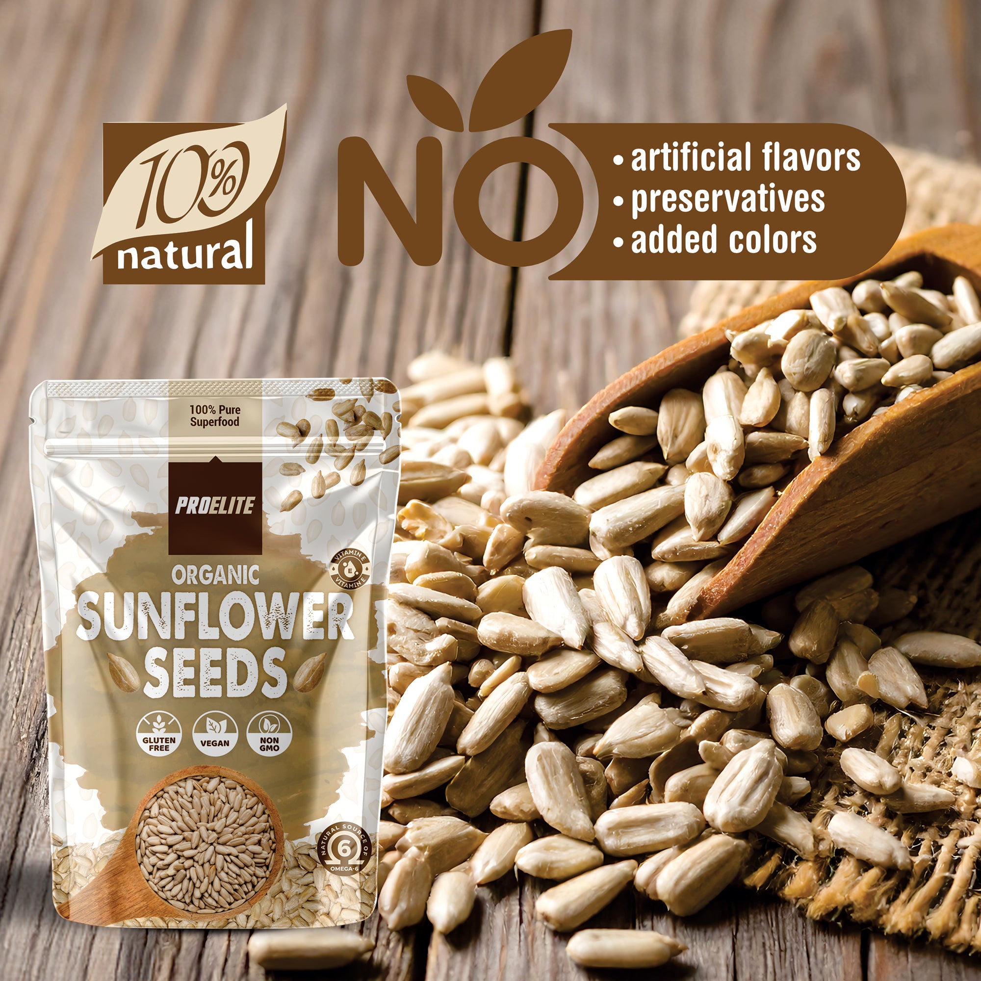 Organic Sunflower Seeds | Pro-Elite