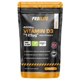 Vitamin D3 4000iu Vegan Tablets | Pro-Elite
