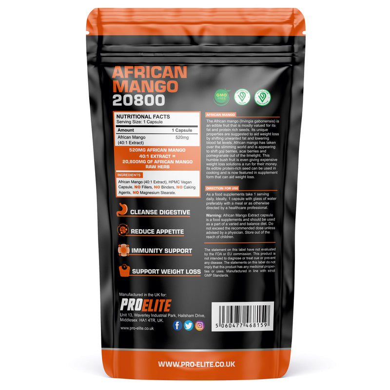 PROELITE African Mango Capsules