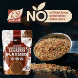 PROELITE Organic Ground Brown Linseed (Flaxseed)