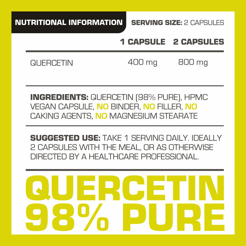 PROELITE Quercetin Vegan Capsules