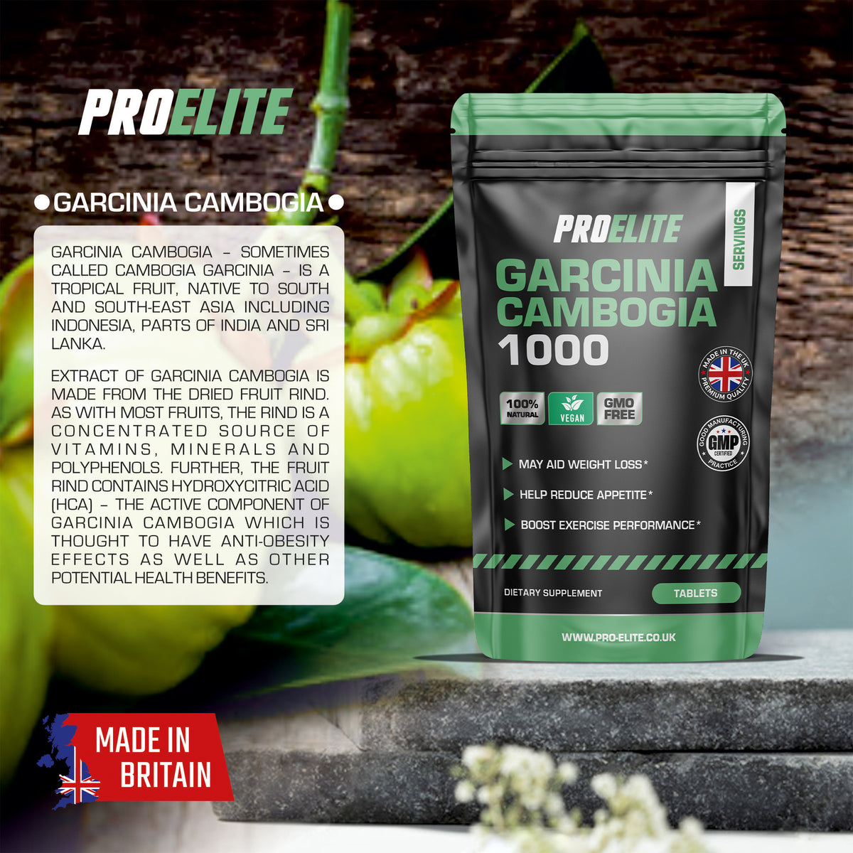 Garcinia Cambogia Tablets | Pro-Elite