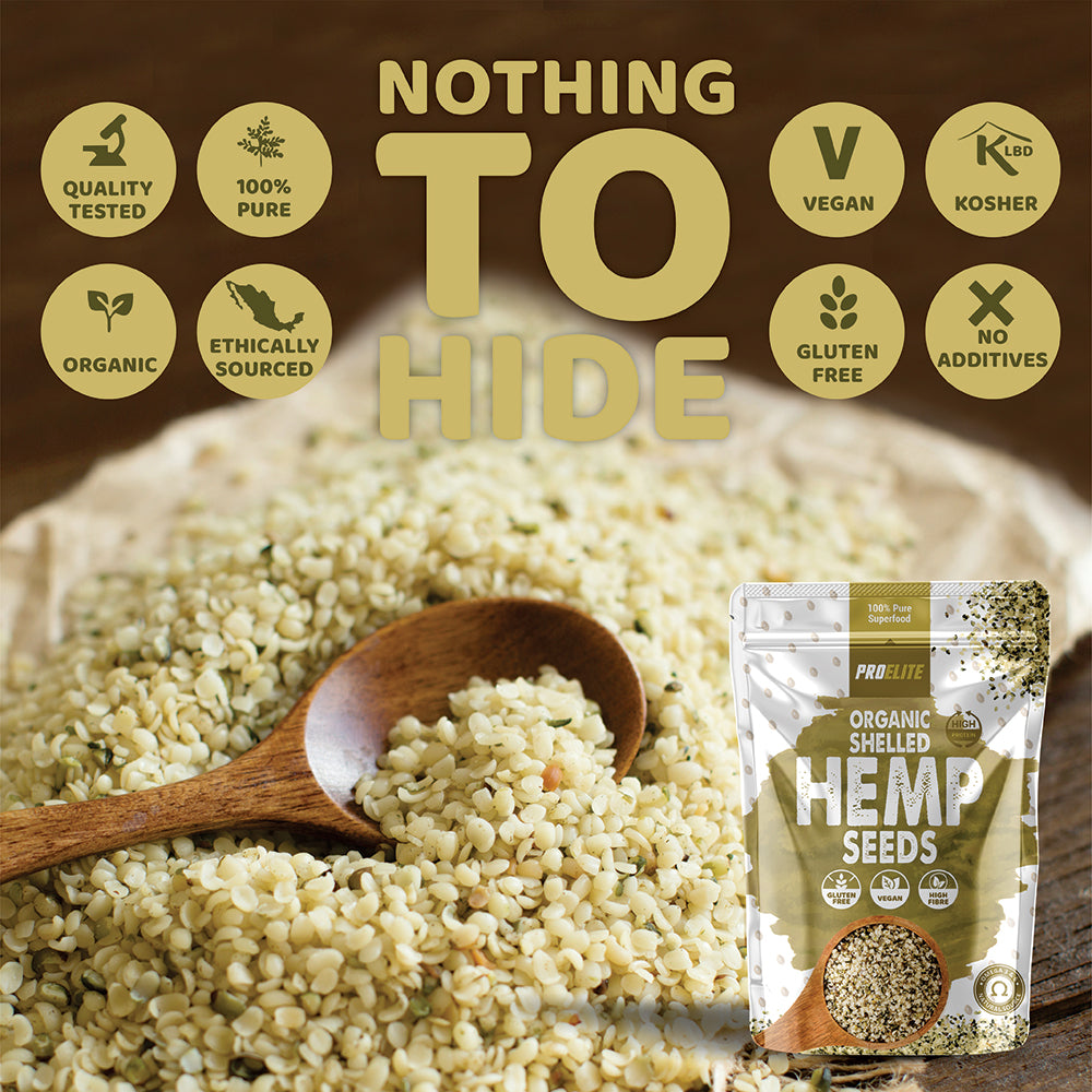 Organic Hemp Seeds | Pro-Elite