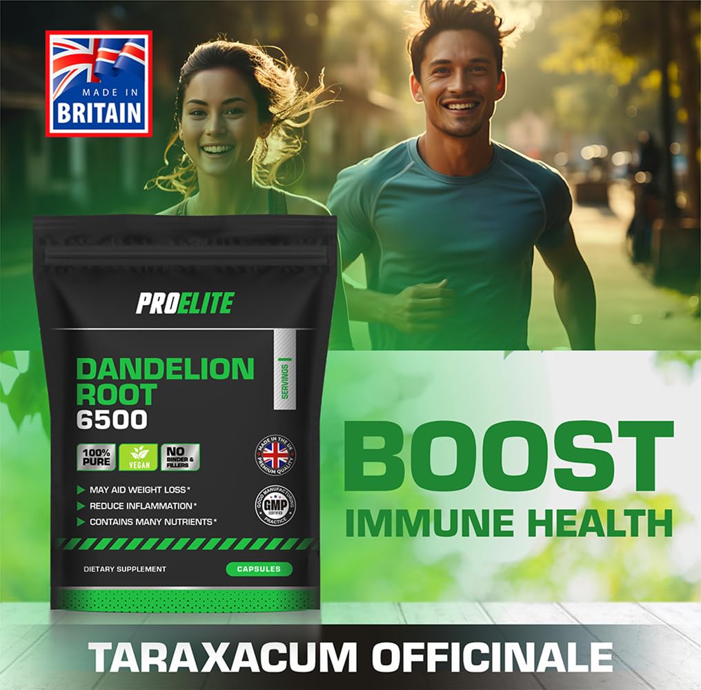 Dandelion Root Capsules | Pro-Elite